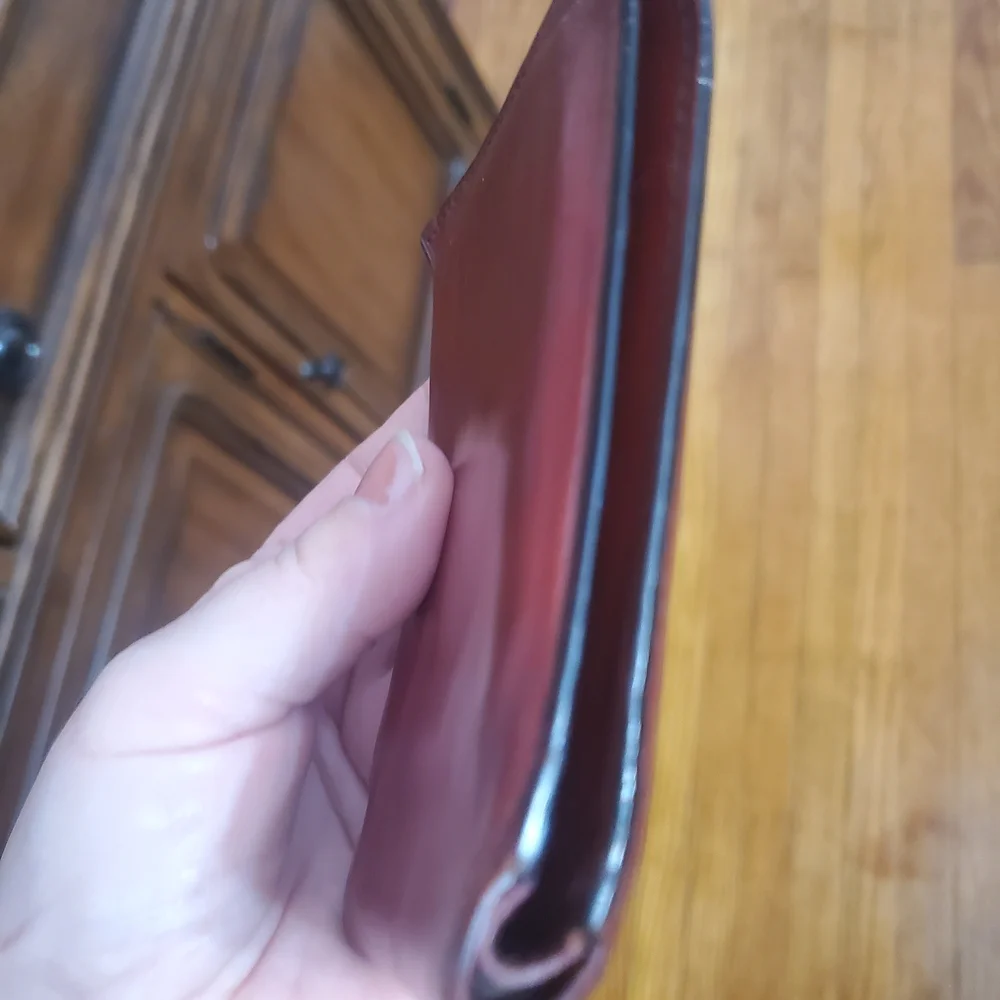 Bosca Men's Leather Wallet - Rich Brown